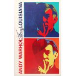 Art Exhibition Poster Warhol Lousiana Karl Heinrich Greune Anne Patrick Poirier Jasper Jones Spain