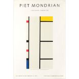 Art Exhibition Poster Mondrian Fontana Morini Chryssa