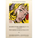 Art Exhibition Poster Lichtenstein Pop Art Greco Mafai David e Roma