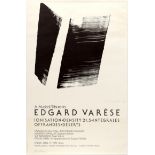 Advertising Poster A Musical Tribute to Edgard Varese