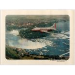 Travel Poster American Airlines Niagara Falls Ivan Dmitri