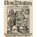 Wirsching, Otto (1889 Nürnberg - Dachau 1919). 'Vom Totentanz'. Folge von 10 Bl. (inkl. Titel)