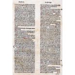(Nicolaus de Gorran. Postilla super epistolas Pauli. Köln, Johannes Koelhoff d. Ä., 1478). Fol.