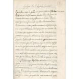 Apologia pro Sancta Agatha Catanensi. Lat. Handschrift auf Papier, (ca. 1680). 104 meist beids.