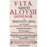 Marchetto,A. Vita sancti Aloysii Gonzagae e Societate Jesu. Post Florentinam ed. prima Germania. (