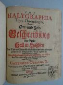 Sachsen-Anhalt.- Olearius, G. Halygraphia Topo-Chronologica, Das ist: Ort- und Zeit-Beschreibung der