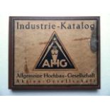Allgemeine Hochbau-Gesellschaft. Industrie-Katalog. Düsseldorf, um 1915. 75 nn. Bll. Mit zahlr.