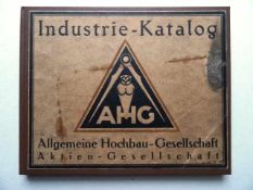 Allgemeine Hochbau-Gesellschaft. Industrie-Katalog. Düsseldorf, um 1915. 75 nn. Bll. Mit zahlr.