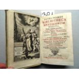 Poiret, P. Bibliotheca mysticorum selecta, Tribus constans partibus... Amsterdam, Wetstein, 1708. 14