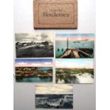Postkarten.- Konvolut von 11 Postkarten aus Cuxhafen und von den ostfriesischen Inseln. Zwischen