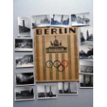 Olympia.- 2 Werke und 14 Orig.-Fotografien anlässlich der Olympischen Sommerspiele 1936 in Berlin.