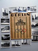 Olympia.- 2 Werke und 14 Orig.-Fotografien anlässlich der Olympischen Sommerspiele 1936 in Berlin.