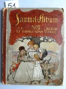 Sammelbilder.- Sammel-Album. Berlin, Verlag der Act.-Ges. für Automatischen Verkauf, um 1900. 22