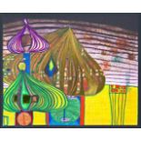 Hundertwasser.- Schmied, W. Hundertwasser. Salzburg, Galerie Welz, 1974. 320 S. Mit 2 Lichtdruck-