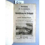 Landwirtschaft.- Bergen, J.C. Anleitung für die Landwirthe zur Verbesserung der Viehzucht. Berlin u.