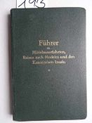Mittelmeer.- 2 Reiseführer. 1928/29. Kl.-8°. OLwd.-Bde. (1 Bd. mit radiertem Namenszug auf VDeckel).