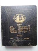 Marine.- Lloyd's Register of Shipping. 2 Bde. London, Lloyd, 1927/28. Goldgepr. Lederbände mit