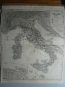 Atlanten.- (Hand-Atlas der Erde und des Himmels. In siebzig Blättern.) Bearb. v. H. Kiepert, C.