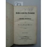 Meier, G.A. Die Lehre von der Trinität in ihrer historischen Entwickelung. 2 Tle. in 1 Bd. Hamburg
