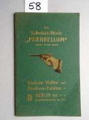 Selbstlade-Pistole, Die, 'Parabellum', ihre Einrichtung, Behandlung und Verwendung. Hrsg. von