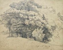 Gurlitt, Heinrich Louis Theodor (Ludwig) (Altona 1812 - 1897 Naundorf). Landschaft bei Stöfs.