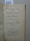 Botanik.- Batsch, A.J.G.C. Botanik für Frauenzimmer und Pflanzenliebhaber welche keine Gelehrten