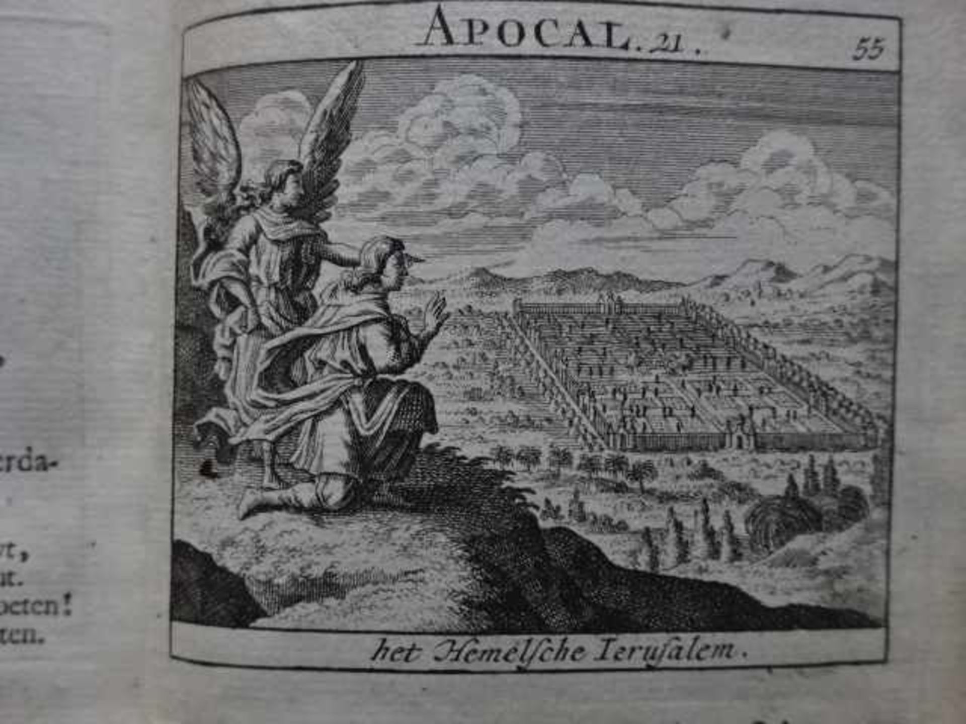 Anslo, R. van. Hondert vyf en vyftig bybelsche print verbeeldingen, Vertoonende de vornaamste - Bild 4 aus 5