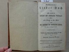 Becker, R.Z. Mildheimisches Lieder-Buch von acht hundert lustigen und ernsthaften Gesängen über alle