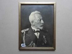 Wilhelm II.- Porträt von Wilhelm II. Fotografie von 1936. Von Wilhelm II. signiert u. datiert. Ca.