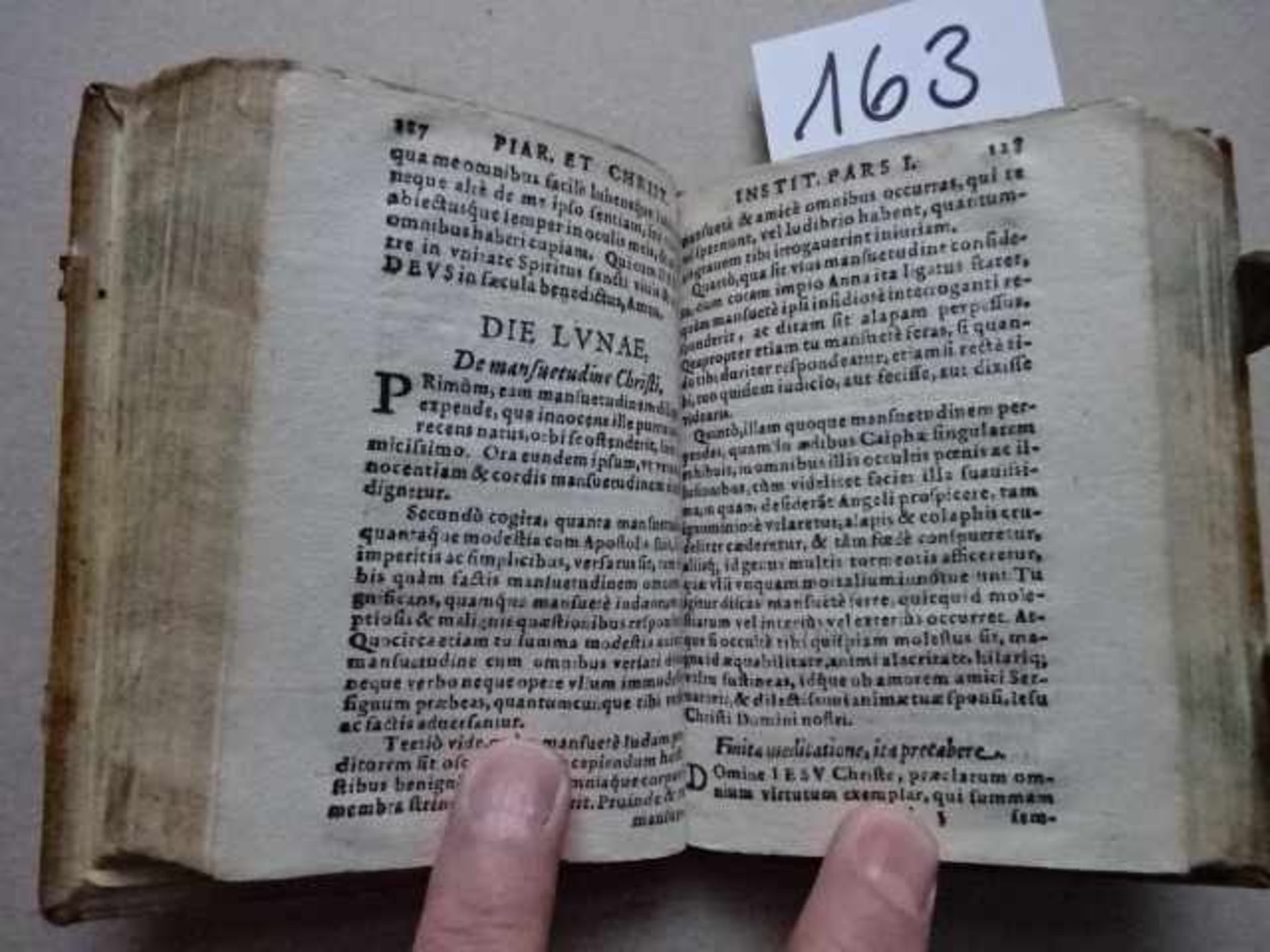 (Coster, F.). Thesaurus piarum et christianarum institutionum... editus per Ioannem Perellium. - Bild 3 aus 5