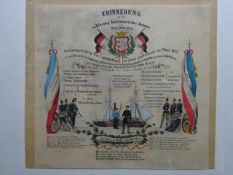 Deutsch-Dänischer Krieg.- Erinnerung an die schleswig-holsteinische Armee von 1848, 1849, 1850.