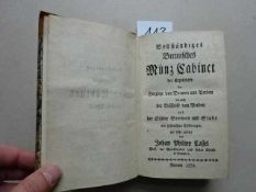 Numismatik.- Cassel, J.P. Vollständiges Bremisches Münz Cabinet der Erzbischöfe der Herzoge von