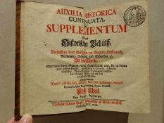 Desing, P.A. Auxilia Historica continuata, Oder Supplementum Zu dem Historischen Behülff, und