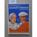 Automobil- u. Motorrad-Ausstellung, Internationale, Berlin 1933 ... 11. bis 23. Februar.