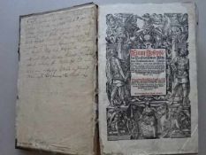 Judaica.- Josephus Flavius. Historien und Bücher: Von alten Jüdischen Geschichten/ zwentzig/ sambt