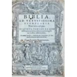 Biblia, ad vetustissima exemplaria Nunc recens castigata. Venedig, Nicolai Bevilaquae Erben, 1574.