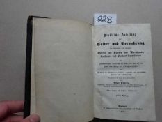 Botanik.- Courtin, A. Praktische Anleitung zur Cultur und Vermehrung ... von Warmhaus-, Kalthaus-