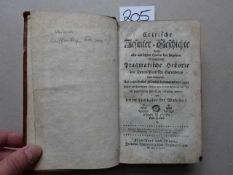 (Reiffenberg, F.v.). Critische Jesuiter-Geschichte ... die sogenannte Pragmatische Historie des