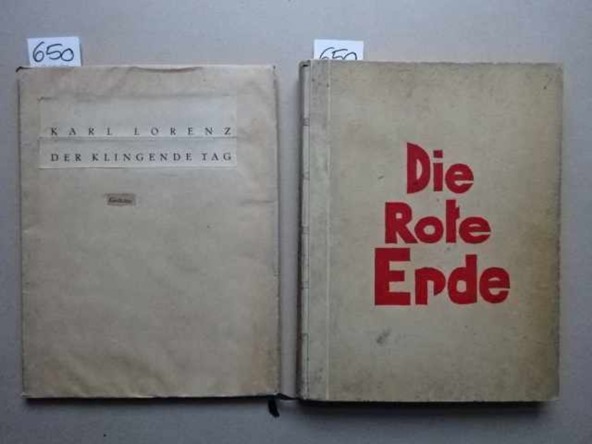 Lorenz, Karl. (Hrsg.). Die rote Erde. 2. Folge/2. Buch. Hamburg, Gemeinschaftsverlag Hamburgischer - Bild 4 aus 4