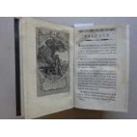 Defoe, D. The Life and Adventures of Robinson Crusoe. 3 Tle. in 1 Bd. Brüssel, Le Francq, 1803.