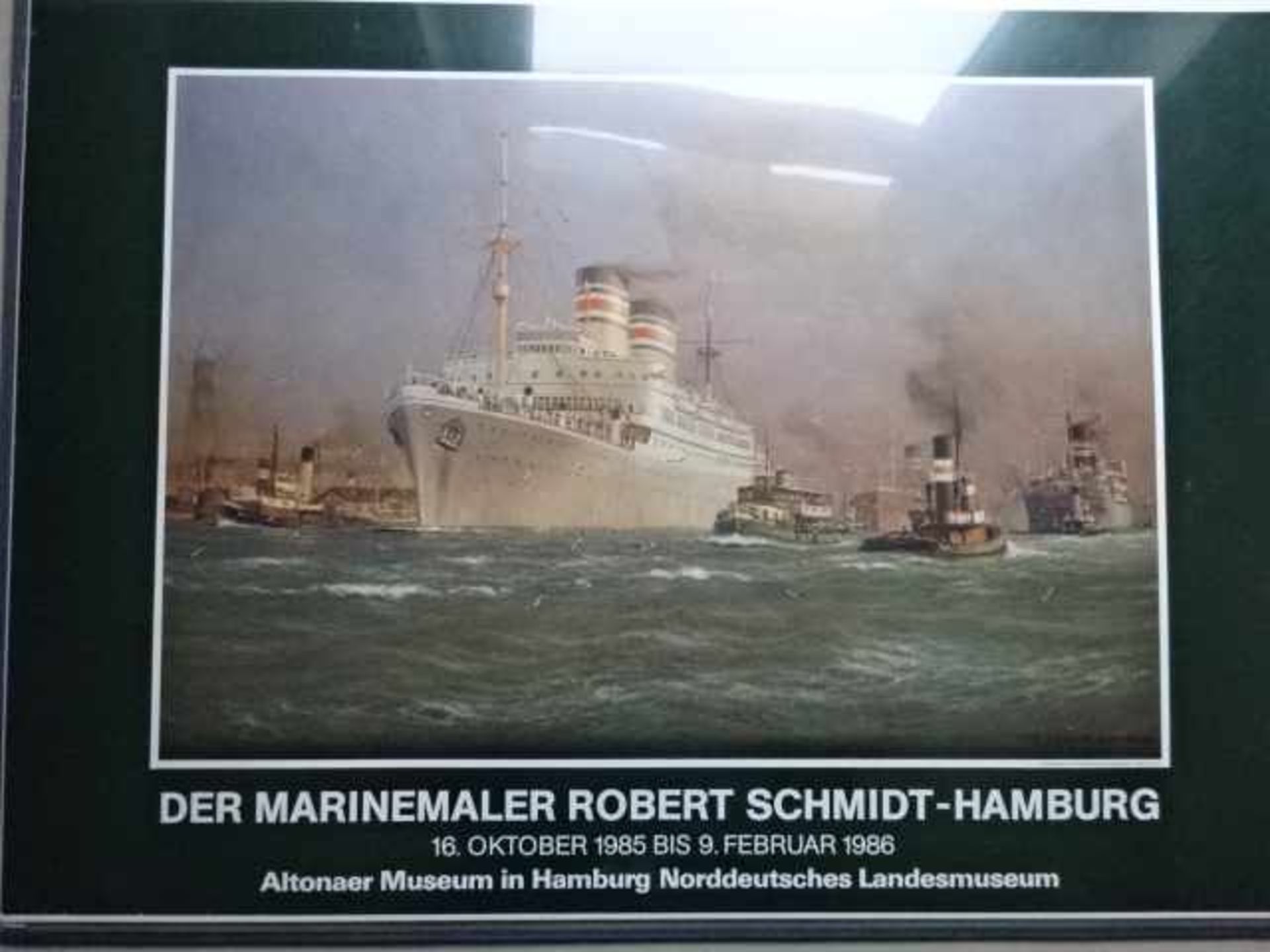 Schmidt-Hamburg, Franz Robert (Berlin 1885 - 1965 Laboe). Hamburg-Südamerikanische - Bild 3 aus 3