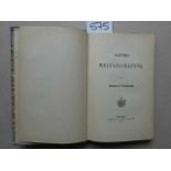 Goethe.- Steiner, Rudolf. Goethes Weltanschauung. Weimar, Felber, 1897. X S., 1 Bl., 206 S., 14 w.
