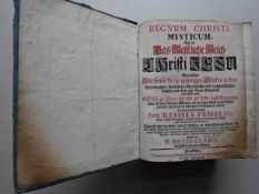 Fessel, D. Regnum Christi Mysticum, Das ist: Das Geistliche Reich Christi Jesu... Folgendes aber bey