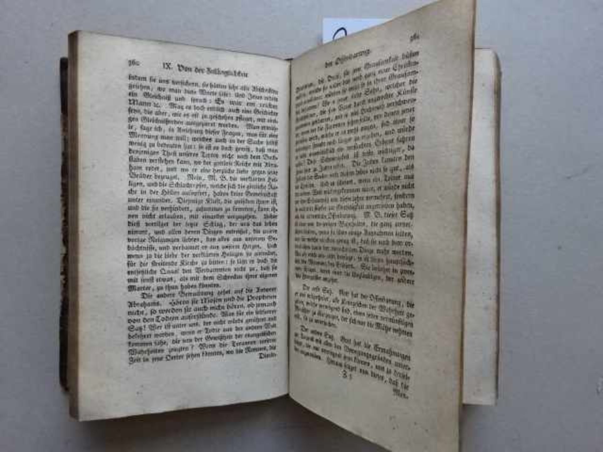 Saurin, J. Predigten über verschiedene Texte der Heiligen Schrift. Übers. v. A.G. Rosenberg. 5. - Bild 2 aus 4