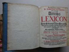 Luther, M. Extrahirtes Biblisches Lexicon, Darinne Kurtze Erklärungen eintzeler Worte und Redens-