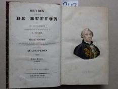 Zoologie.- Buffon, G.-L. L. de. Quadrupèdes. Vierfüssige Thiere. 2 in 4 Bdn. Köln, 1840. Mit 148
