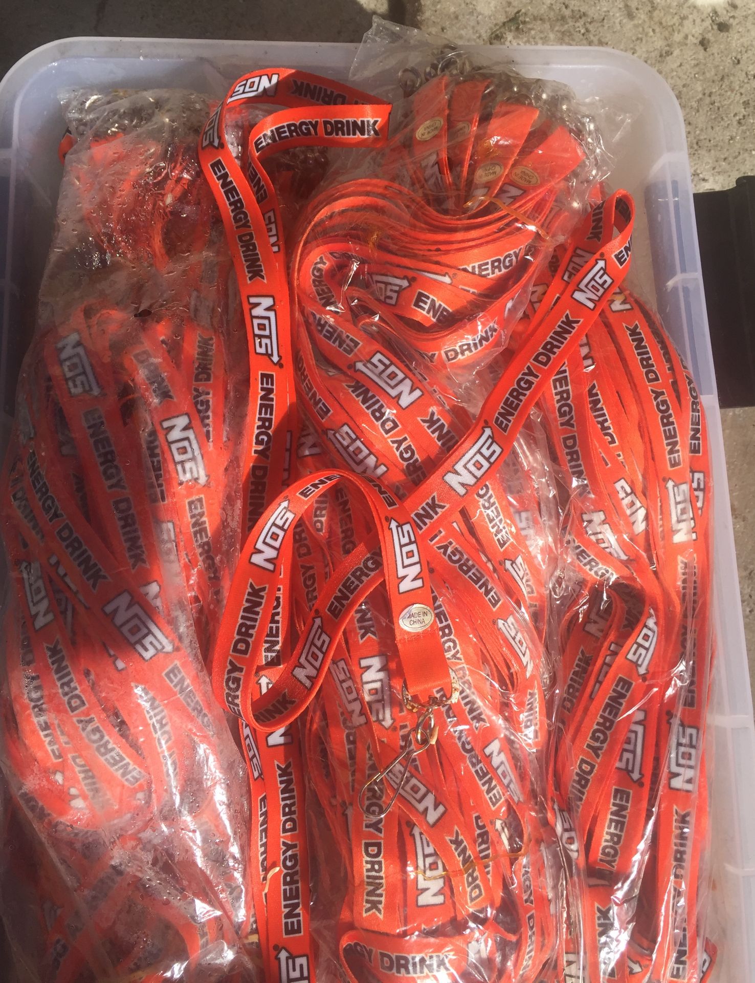 BOX OF NOS LANYARDS PROMO ITEMS ALL NEW - Image 2 of 4