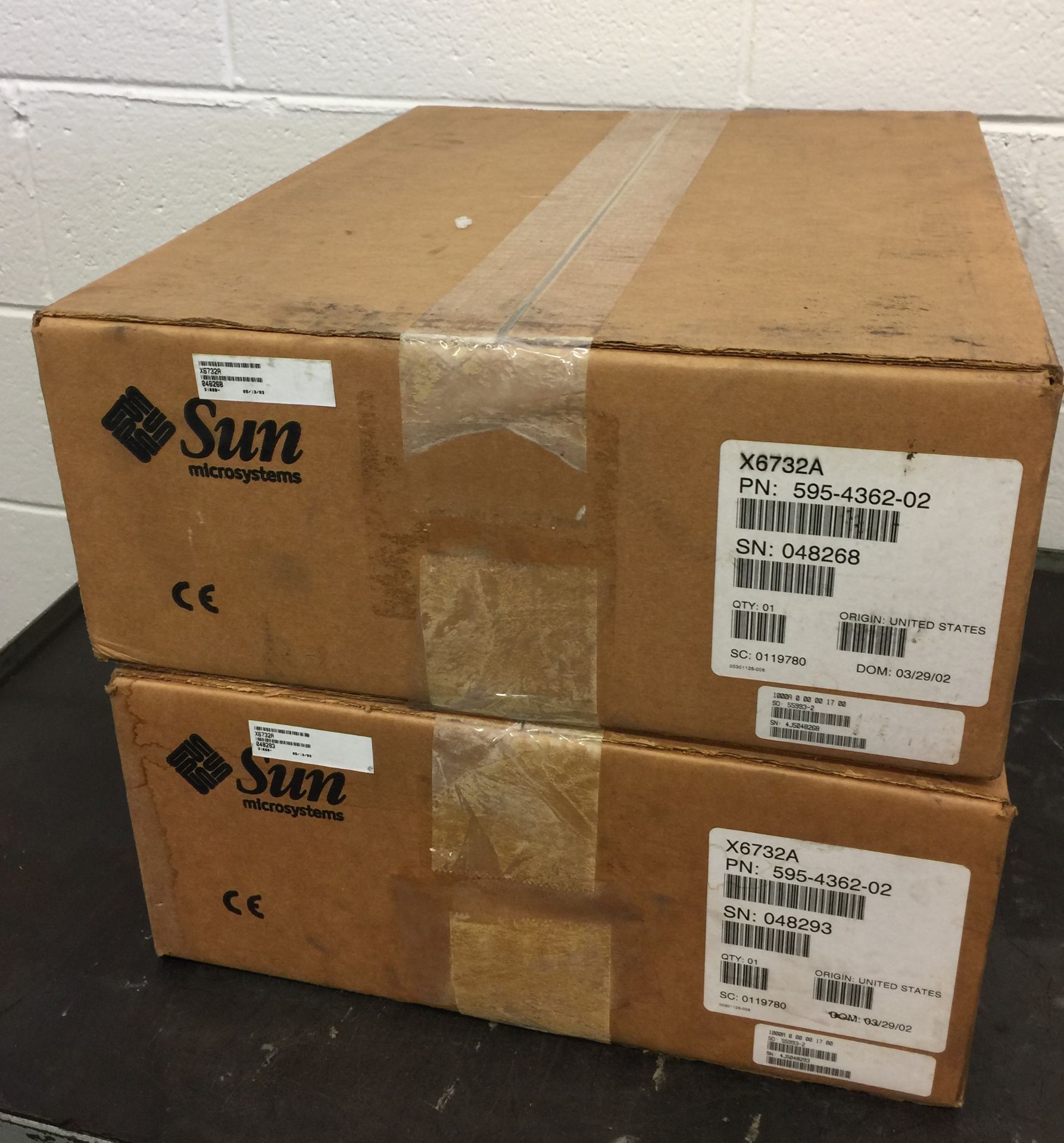 2 X SUN MICROSYSTEMS X6732A