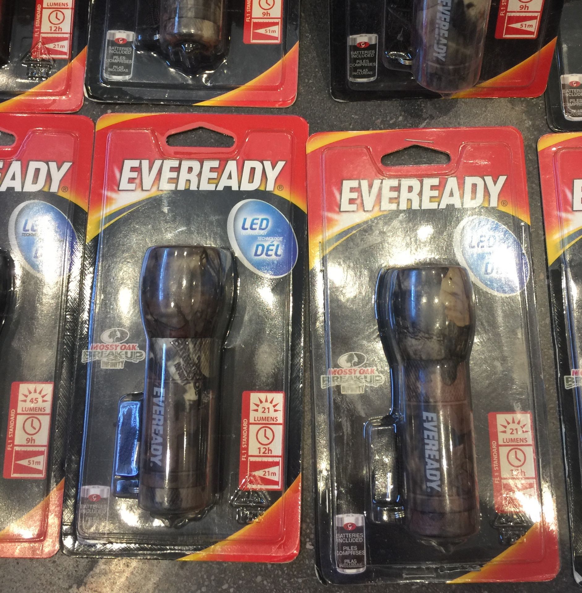 22 X EVCML32S EVEREADY LED CAMO FLASHLIGHTS NEW - Bild 3 aus 4