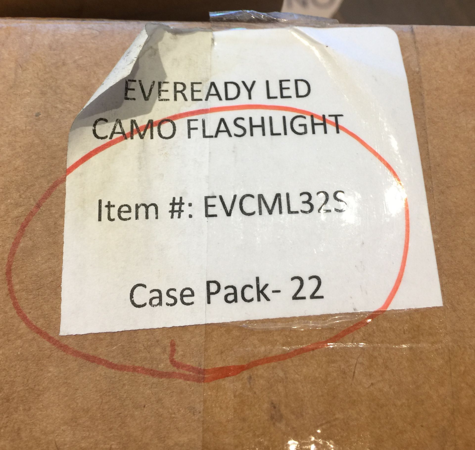 22 X EVCML32S EVEREADY LED CAMO FLASHLIGHTS NEW - Bild 4 aus 4